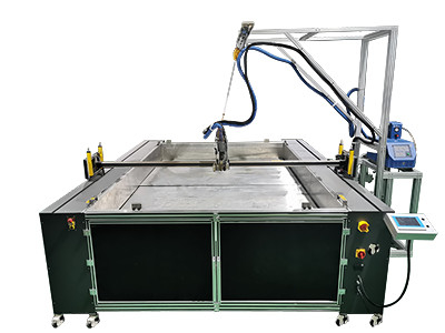 Precision XY Glue Plotter with Adjustable Output for Gluing Station