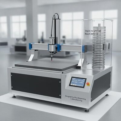 XY Glue Plotter dengan Volume Lem 5L-20L yang Dapat Disesuaikan, Tekanan 0,6-0,8Pa, dan Kecepatan Maks 1,5 M/Detik untuk Manufaktur