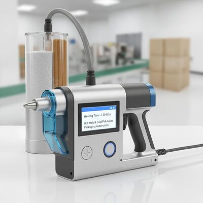 2-30min Waktu Pemanasan XY Glue Plotter otomatis dengan volume lem 5L, 10L, 20L yang dapat disesuaikan hingga empat operator