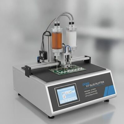 XY Glue Plotter dengan Tekanan 0,6-0,8Pa, Tinggi Tumpukan 840mm, dan Output Glue 2-3Kg/h untuk Precision Glueing