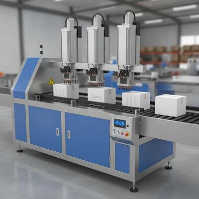 XY Glue Plotter CNC Gluer dengan kecepatan terus-menerus yang dapat dipilih hingga 6 M / S dan aplikasi lem dari tiga kepala yang mendukung setiap ukuran lem tajam